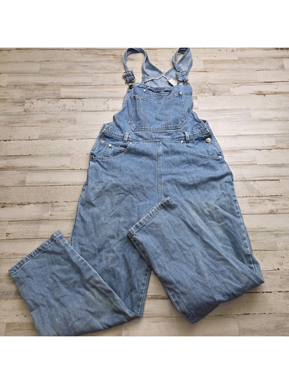 Vintage 90s Gitano Bib Overalls Size 14/16 Cotton - 27-28" Wasit
